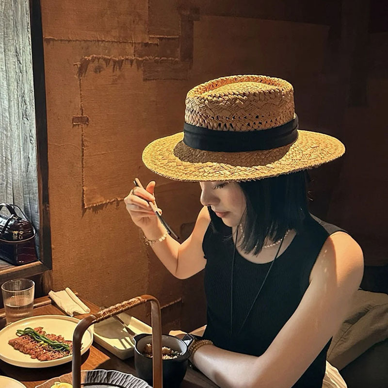 Vintage Fashion Old Money - Женская шляпа в стиле французского ретро,