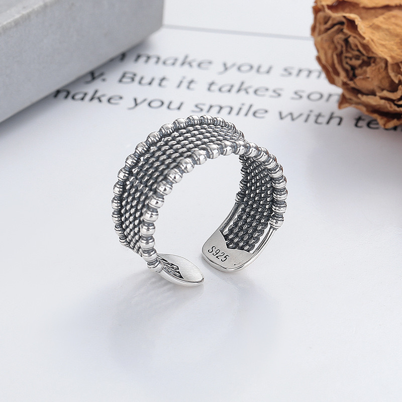 Vintage Fashion Rings For Women - Кольца из стерлингового серебра 925 пробы