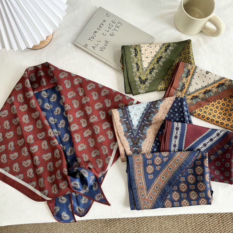 Vintage Fashion Old Money - Новый стиль: винтажный шарф-бандана в стиле