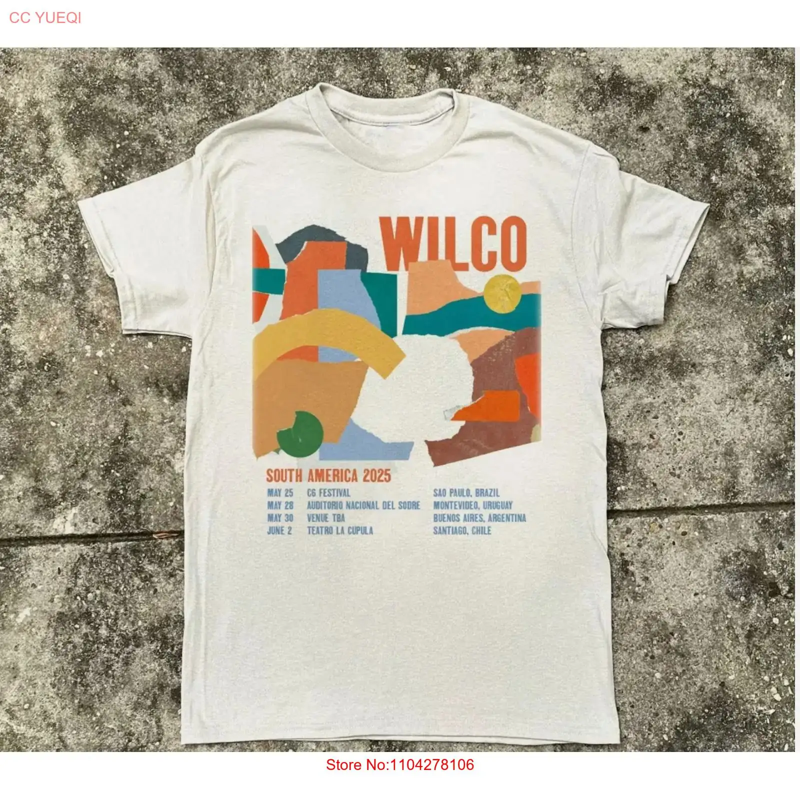 Vintage Fashion In 2025 - Футболка WILCO ANNOUNCES 2025 TOUR для