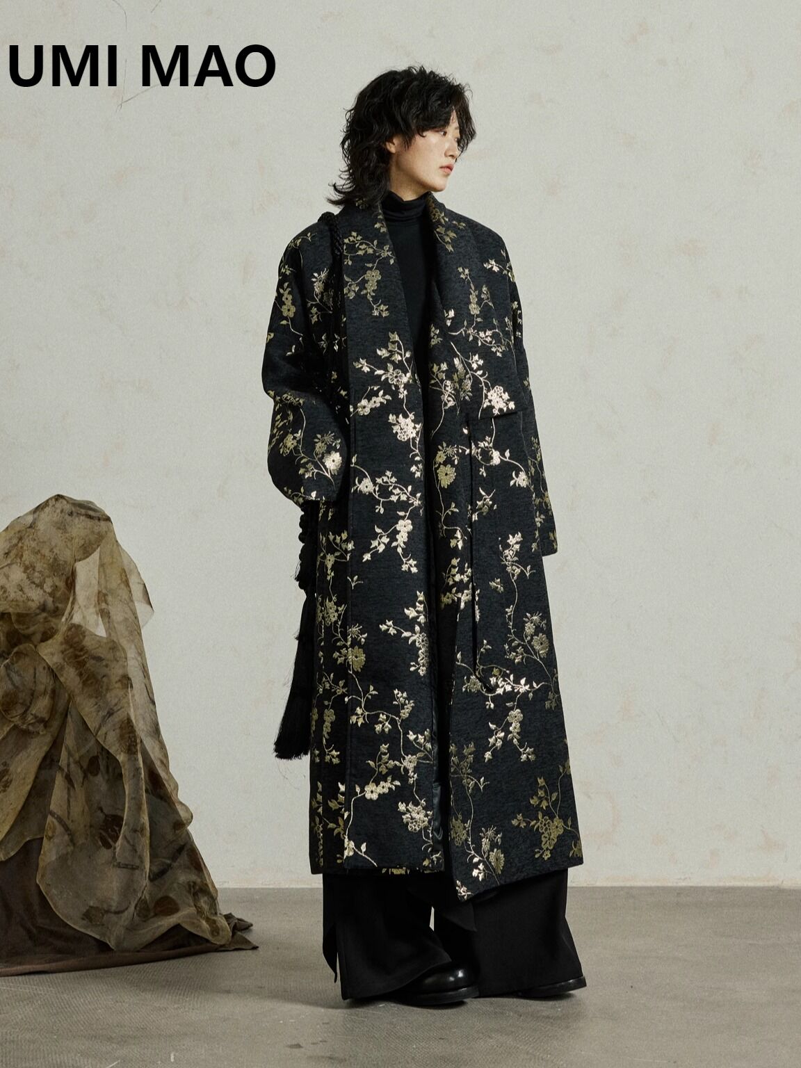 Vintage Trench Coat - UMI MAO Тренч Зимний нишевый дизайн
