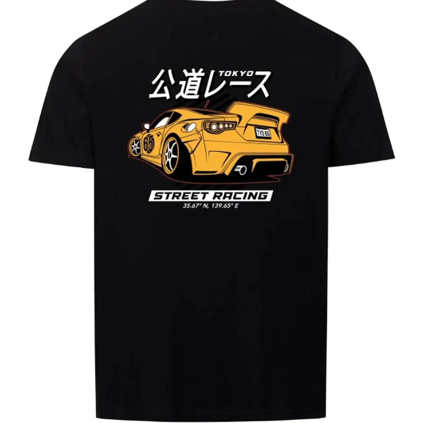 Vintage Fashion In Tokyo - Футболка Tokyo Street Racing JDM с