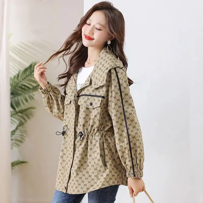 Vintage Fashion Trends 2025 - Женские ветровки, куртки, весенне-осенние свободные женские