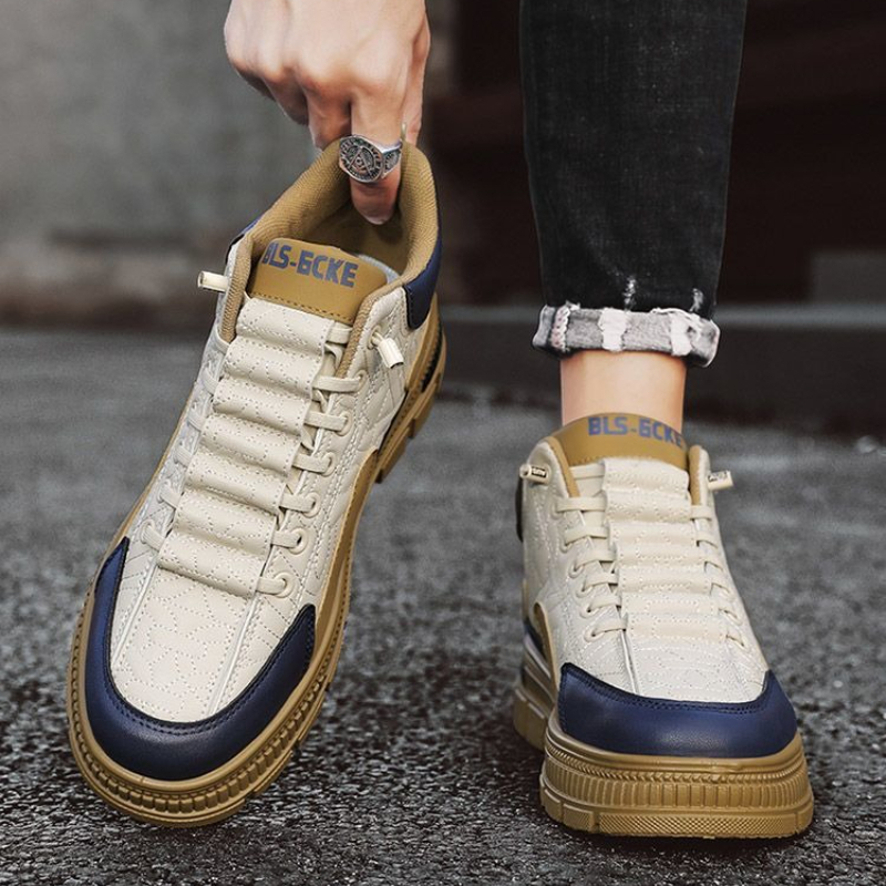 Vintage Fashion For Men - Мужские ботинки без шнуровки на платформе,