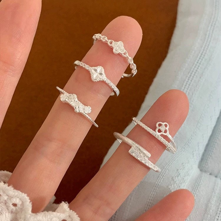 Vintage Fashion Rings For Women - Кольца из стерлингового серебра 925 пробы