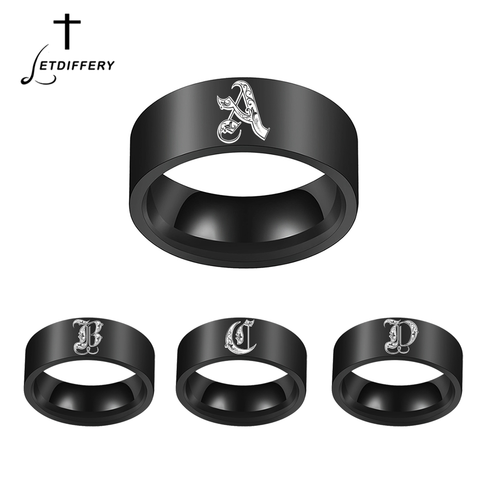 Vintage Fashion Rings For Women - Letdiffery индивидуальные выгравированные инициалы от А