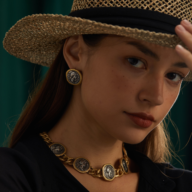 Винтажные серьги-гвоздики с мо – обзор и цена Vintage Fashion Old Money