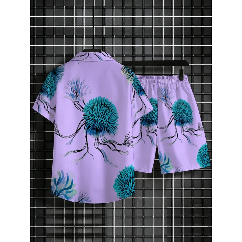 Мужской комплект: гавайская ру – обзор и цена Printed Floral Shirt
