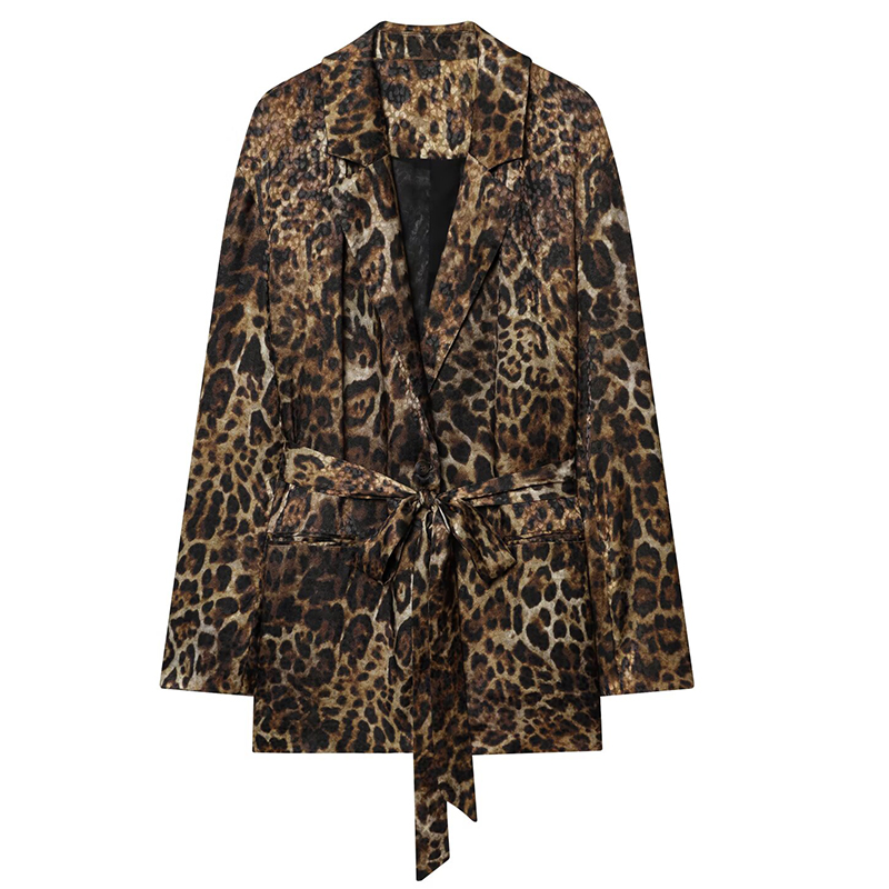 HXAO Леопардовые брюки Комплек – обзор и цена Vintage Trench Coat