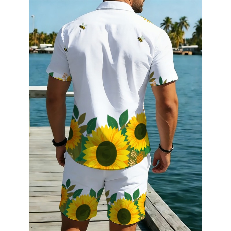 Мужской комплект: рубашка и шо – обзор и цена Printed Floral Shirt
