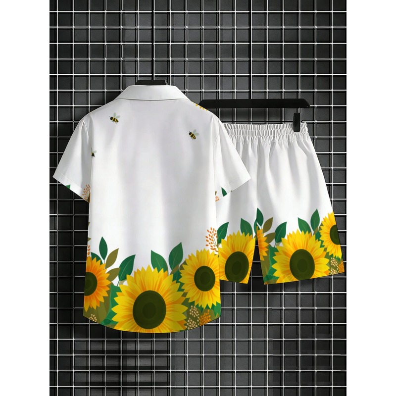 Мужской комплект: рубашка и шо – обзор и цена Printed Floral Shirt