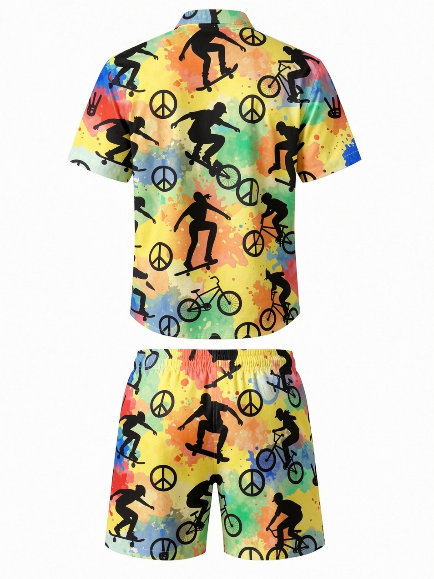 Мужской комплект: рубашка с ко – обзор и цена Printed Floral Shirt