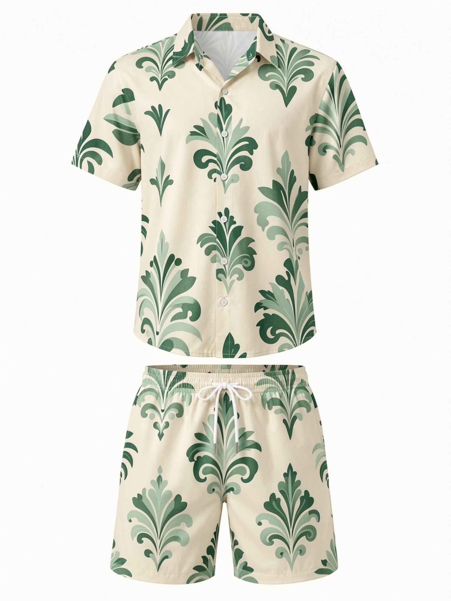 Мужской комплект: рубашка с цв – обзор и цена Printed Floral Shirt