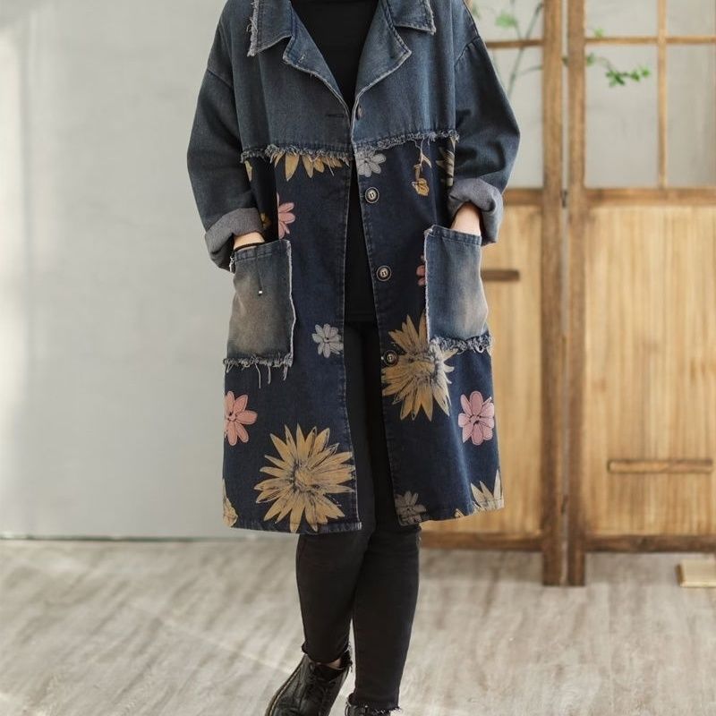 Женская джинсовая куртка средн – обзор и цена Vintage Trench Coat