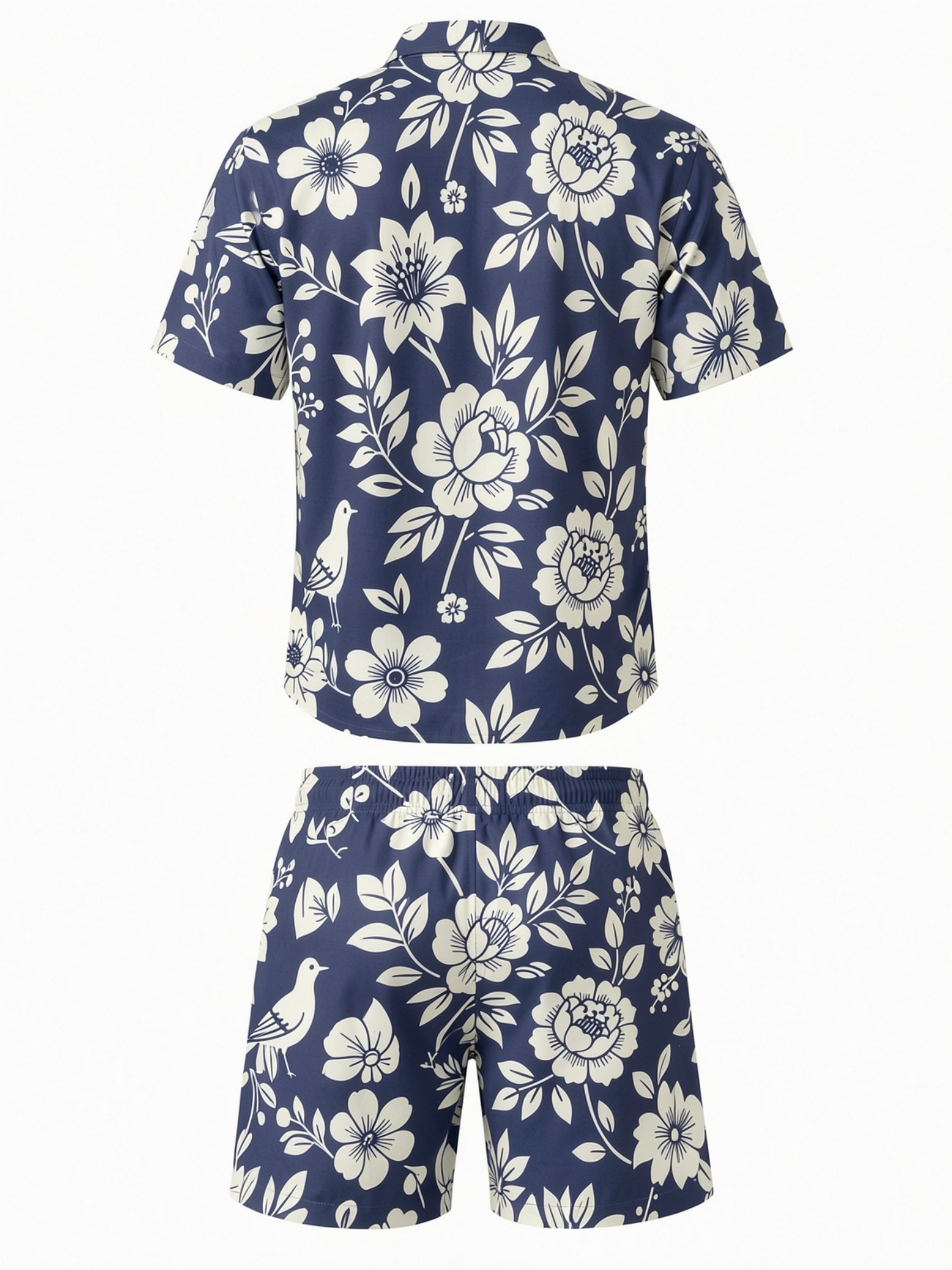 Мужской комплект: рубашка с ко – обзор и цена Printed Floral Shirt