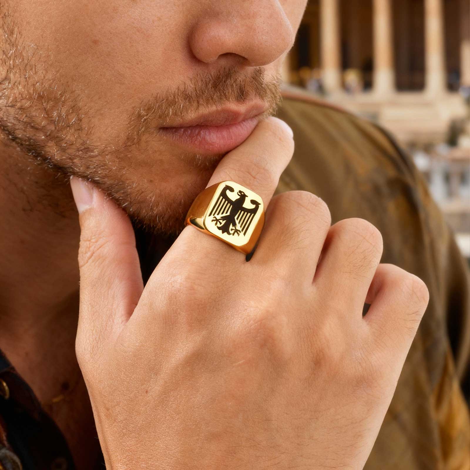 Кольцо с орлом-ястребом в стил – обзор и цена Vintage Fashion Rings For Women