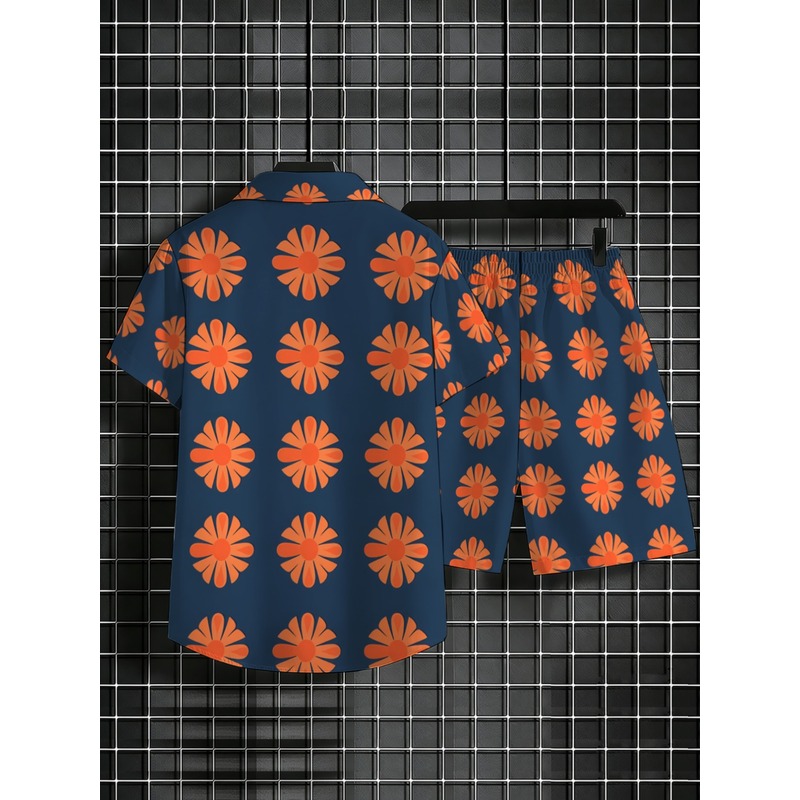 Мужской комплект из рубашки с  – обзор и цена Printed Floral Shirt