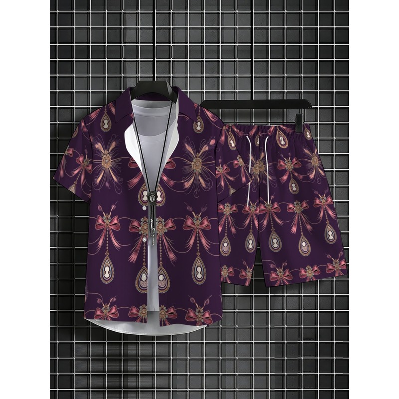 Мужской комплект: рубашка с ко – обзор и цена Printed Floral Shirt