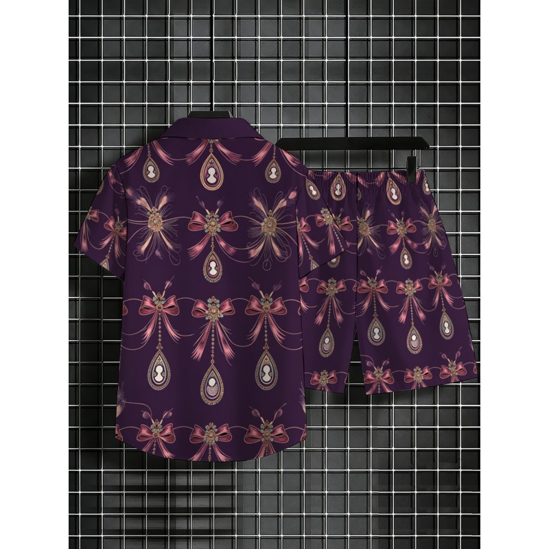Мужской комплект: рубашка с ко – обзор и цена Printed Floral Shirt
