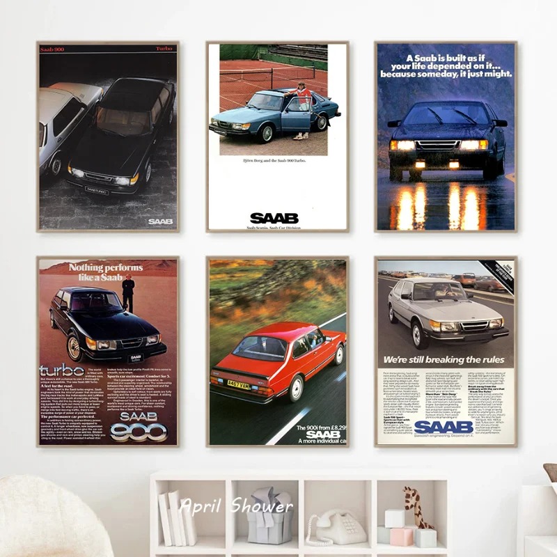 Классический винтажный Saab 90 – обзор и цена Vintage Fashion Prints For Wall