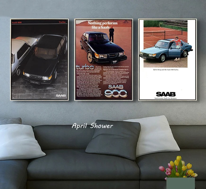 Классический винтажный Saab 90 – обзор и цена Vintage Fashion Prints For Wall