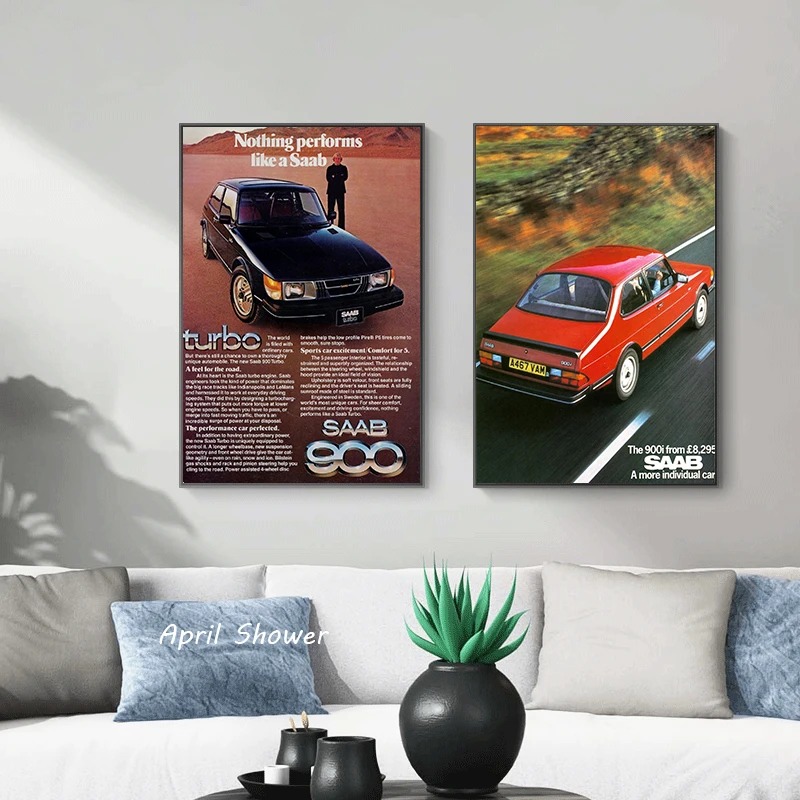 Классический винтажный Saab 90 – обзор и цена Vintage Fashion Prints For Wall