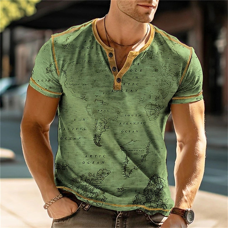 Мужские рубашки-хенли с забавн – обзор и цена Vintage Fashion For Men