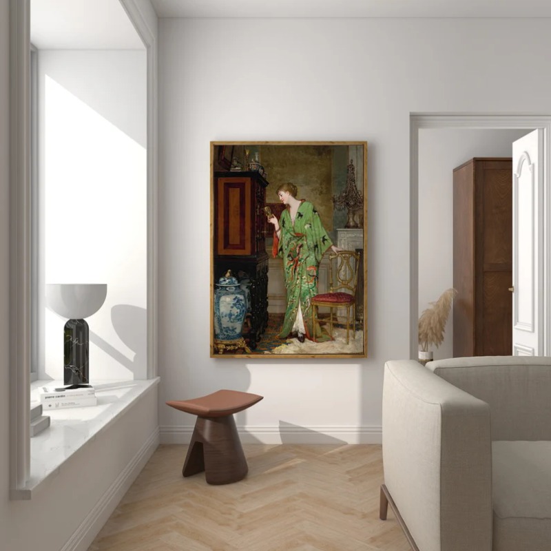 Женский портретный постер в ст – обзор и цена Vintage Fashion Prints For Wall
