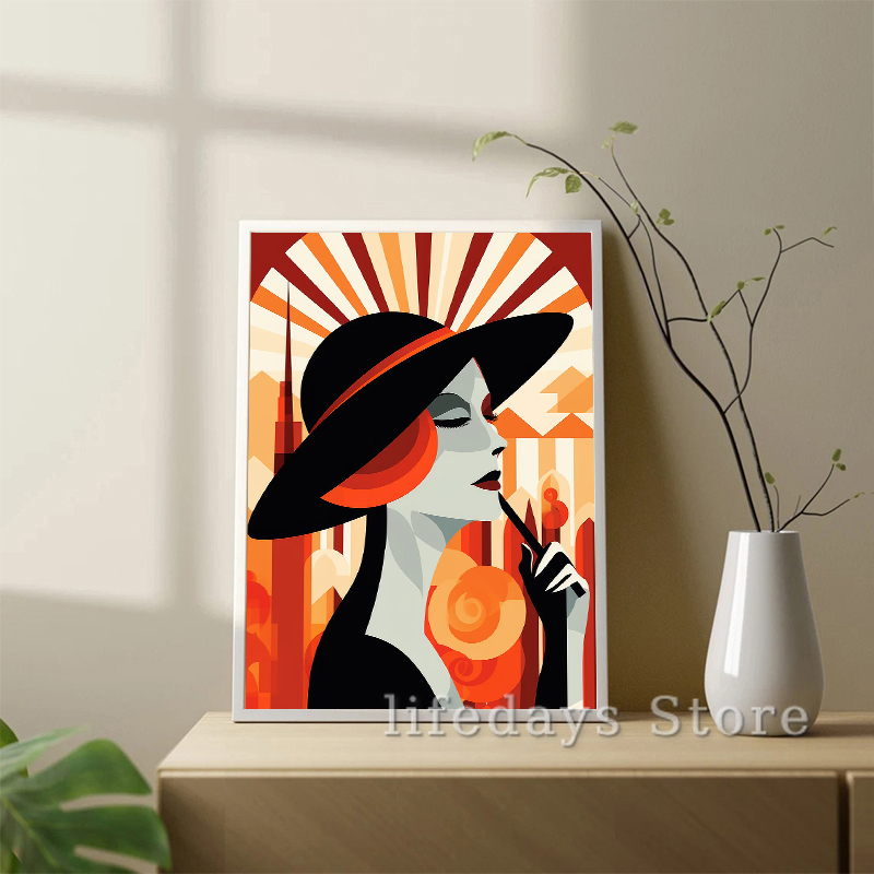 Винтажный арт-деко, женский по – обзор и цена Vintage Fashion Prints For Wall