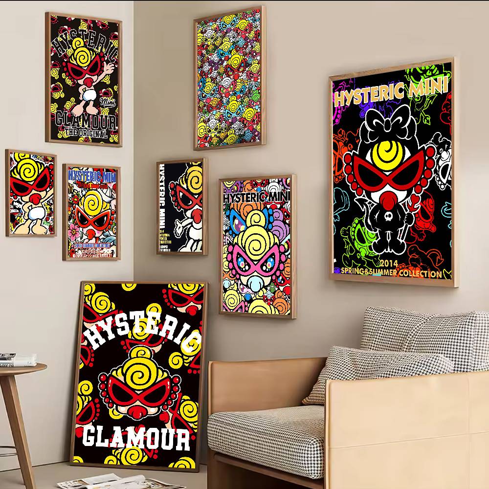 Японская мода H-Hysteric M-Min – обзор и цена Vintage Fashion Prints For Wall