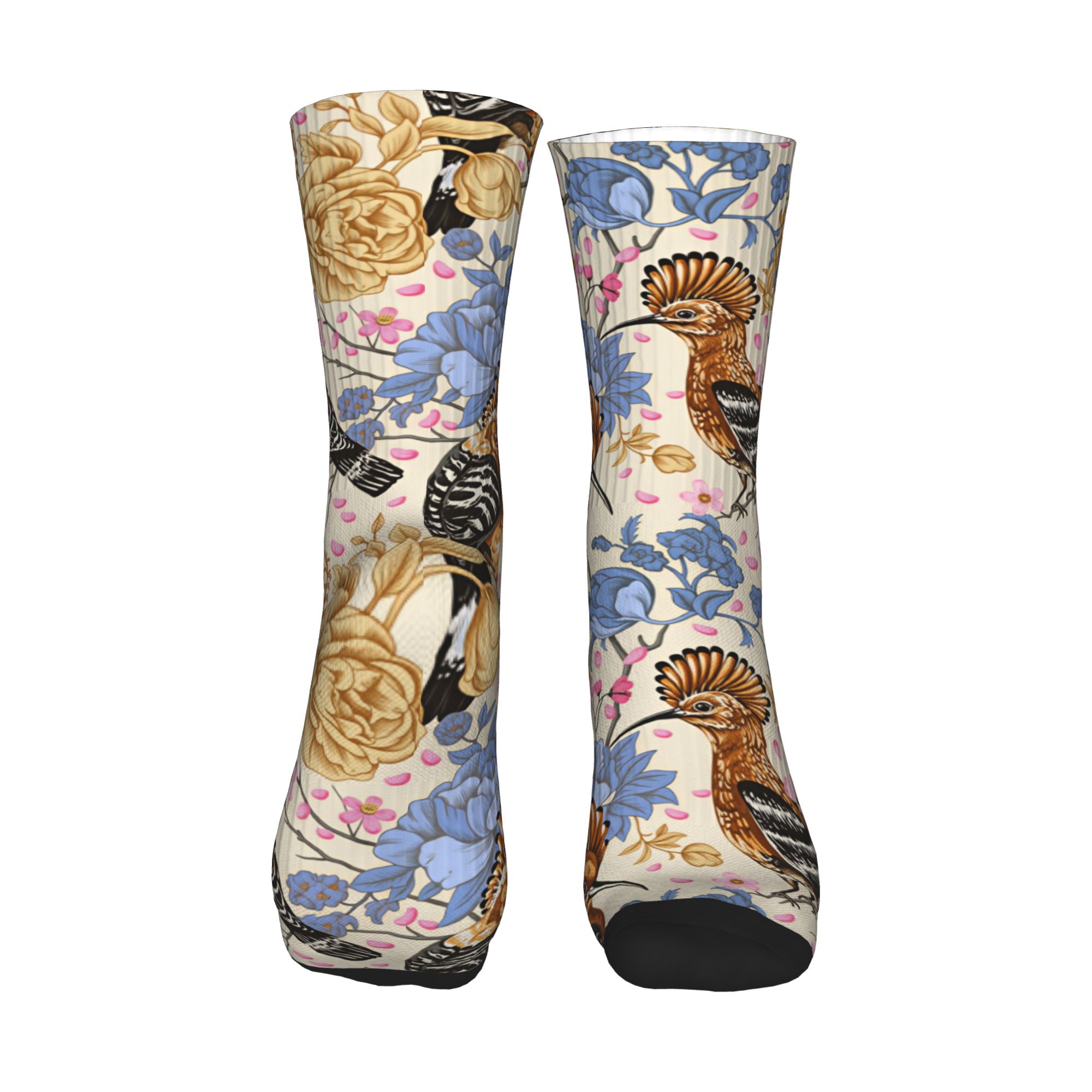 Носки Hoopoe Bird Blue Peony с – обзор и цена Vintage Fashion For Men