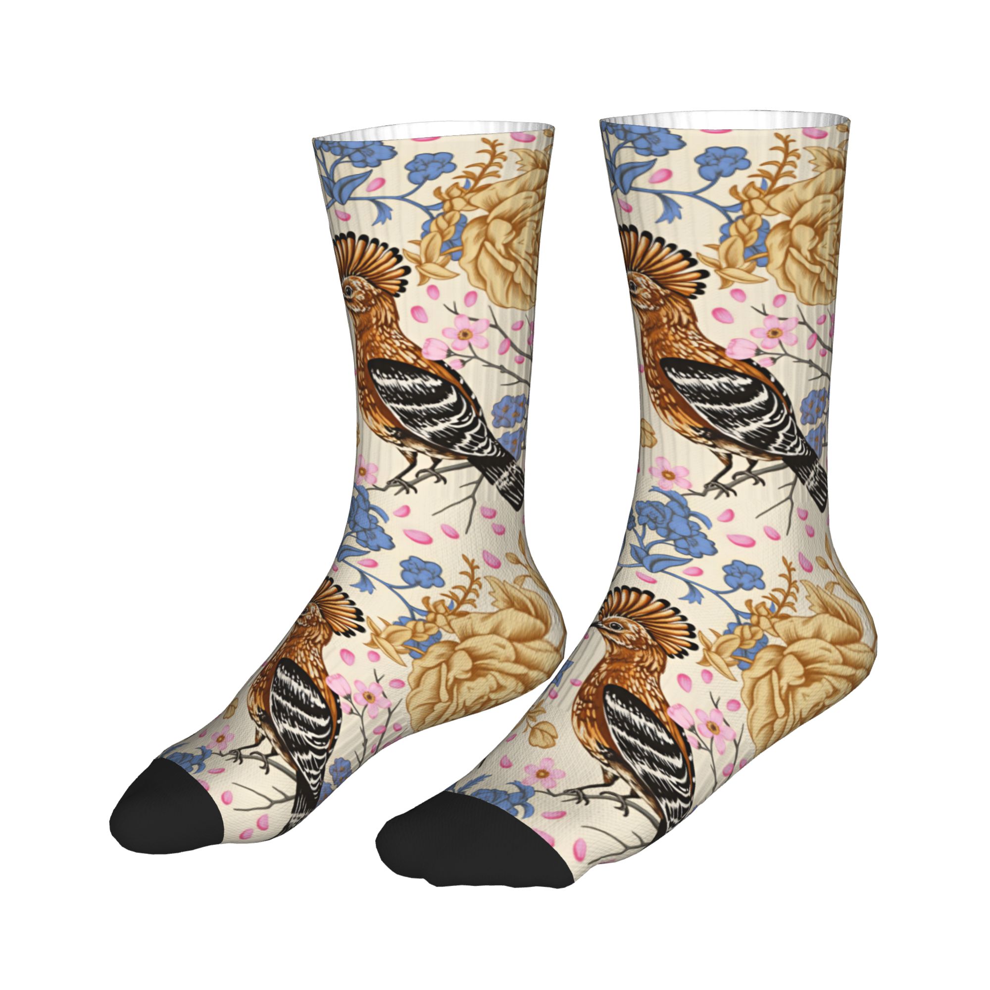 Носки Hoopoe Bird Blue Peony с – обзор и цена Vintage Fashion For Men